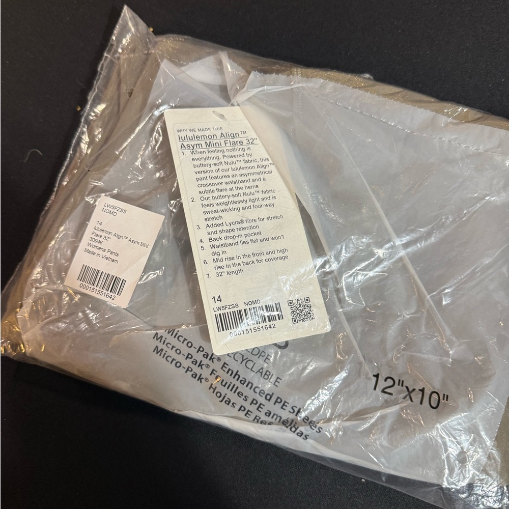 Lululemon Align Asym Mini Flare Pants